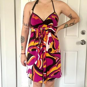 y2k halter dress